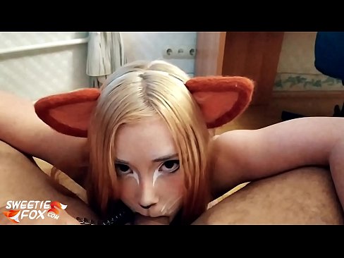 ❤️ Kitsune engole a pila e o esperma na boca Porno fodido em nós ❌️❤